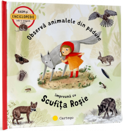 Observa animalele din padure impreuna cu Scufita Rosie