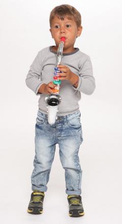 Jucarie educativa - Saxofon cu 8 note colorate