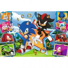 Puzzle 100 piese - Minunata lume a lui Sonic