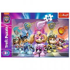 Puzzle 24 Maxi - Paw Patrol - Cateii in actiune