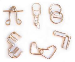 Puzzle - 6 in 1 - Metalic