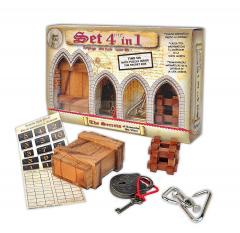 Puzzle - Set 4 in 1 - Leonardo