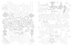 Disney Quotes to Live Your Life By Colouring Book