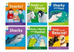 Coperta cărții Oxford Reading Tree: Floppy's Phonics Decoding Practice: Oxford Level 3: Mixed Pack of 6
