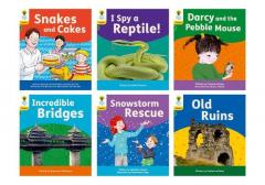 Coperta cărții Oxford Reading Tree: Floppy's Phonics Decoding Practice: Oxford Level 5: Mixed Pack of 6