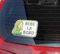 Sticker auto - Bebe la bord - Dinozaur