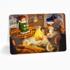 Felicitare - Popcorn