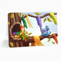 Felicitare - Knitting