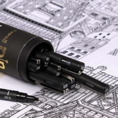 Set 9 linere - Uni Pin