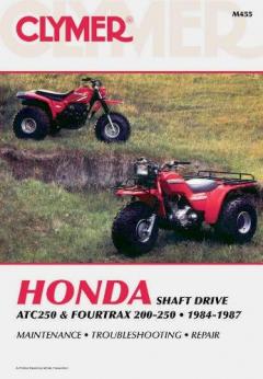 Coperta cărții Honda ATC250/4Trax 200-250 84-87