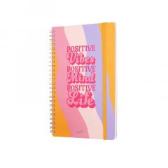 Agenda 2024 - 12 Month Weekly Diary - Large - Spiral Bound - Waves