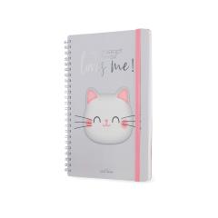 Agenda 2024 - 12 Month Weekly Diary - Large - Spiral Bound - Kitty