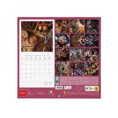 Calendar de perete 2024 - Coffee and Chocolate, 30x29 cm