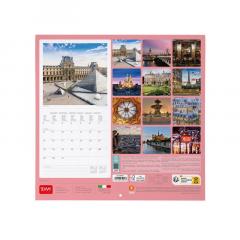 Calendar de perete 2024 - Paris, 30x29 cm