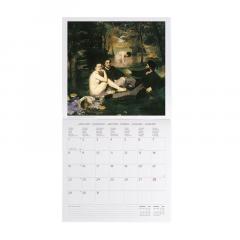 Calendar de perete 2024 - Impressionists, 30x29 cm