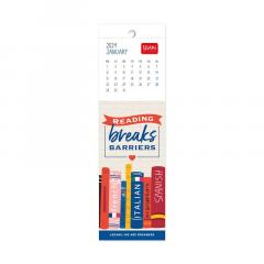 Calendar 2024 - Bookmark - Book Lover's