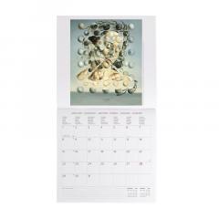 Calendar de perete 2024 - Salvador Dali, 30x29 cm