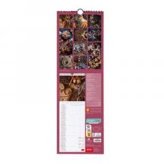 Calendar de perete 2024 - Coffee and Chocolate, 16x49 cm