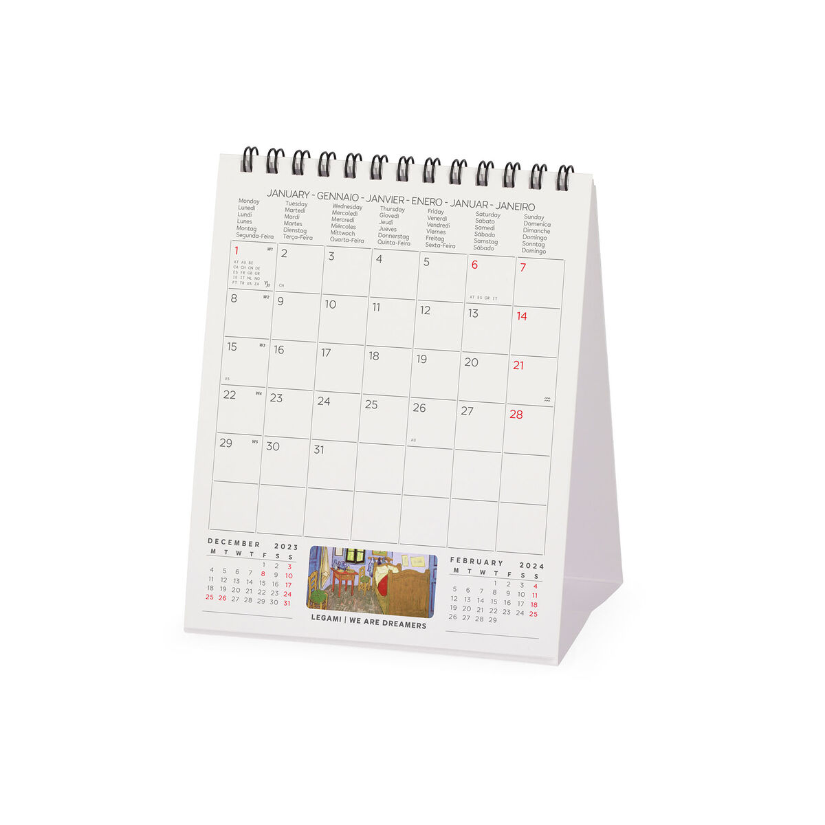 Calendar 2024 Vincent Van Gogh Legami   2366628506 1 