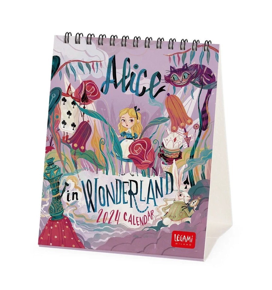 Calendar 2024 Alice in Wonderland Legami