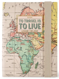 Agenda 2024 - 12 Month Weekly Diary - Mini - Travel