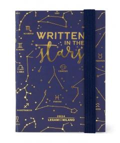Agenda 2024 - 12 Month Weekly Diary - Mini - Stars