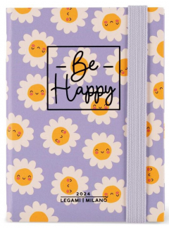 Agenda 2024 - 12 Month Weekly Diary - Mini - Flowers