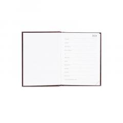 Agenda 2024 - 12 Month Daily Diary - Small - Vintage Book