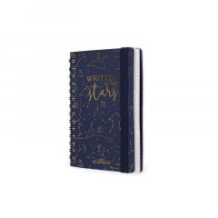 Agenda 2024 - 12 Month Weekly Diary - Small - Spiral Bound - Stars