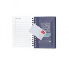 Agenda 2024 - 12 Month Weekly Diary - Small - Spiral Bound - Stars