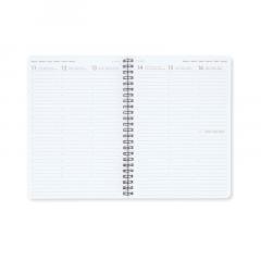 Agenda 2024 - 12 Month Weekly Diary - Large - Spiral Bound - Travel