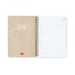 Agenda 2024 - 12 Month Weekly Diary - Large - Spiral Bound - Travel
