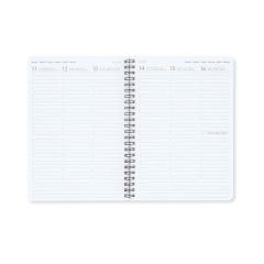 Agenda 2024 - 12 Month Weekly Diary - Large - Spiral Bound - Stars