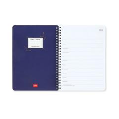 Agenda 2024 - 12 Month Weekly Diary - Large - Spiral Bound - Stars