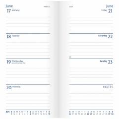 Agenda 2024 - Fashion Diary Cat Lover Slim Weekly Diary