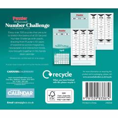Calendar 2024 - 30 Second Number Challenge Puzzler