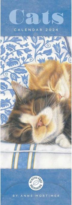 Calendar 2024 - Cats By Anne Mortimer
