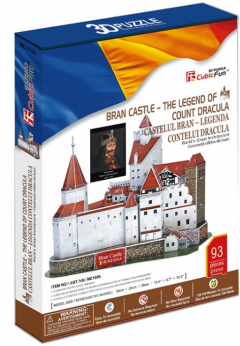 Puzzle 3D - Castelul Bran