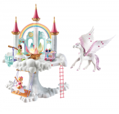 Jucarie - Castelul curcubeu in nori