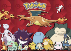 Puzzle - Pokemon, 100 piese