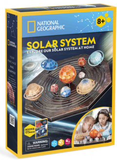 Puzzle 3D - Sistemul solar, 173 piese