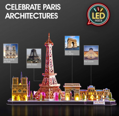 Puzzle 3D - CityLine - Paris