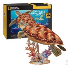 Puzzle 3D - National Geographic - Testoasa marina