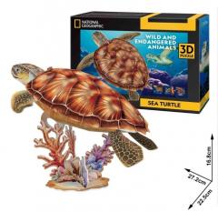 Puzzle 3D - National Geographic - Testoasa marina