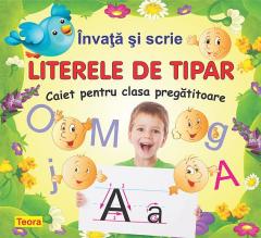 Invata si scrie - Literele de tipar