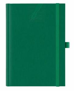 Agenda A5 - Furore, hartie ivory, verde