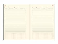 Agenda A5 - Furore, hartie ivory, rosu