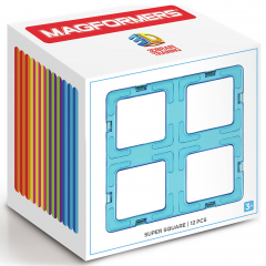 Set rezerve magnetice - Super Square, 12 piese
