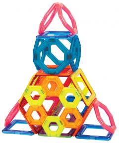 Set de constructie magnetic - Challenger, 30 piese