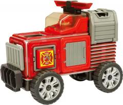 Set de constructie magnetic - Amazing Rescue, 50 piese